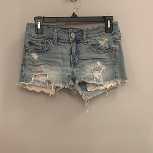 American Eagle jean shorts